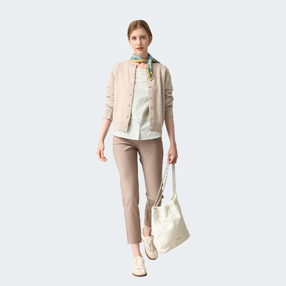 質感日常彈性長褲