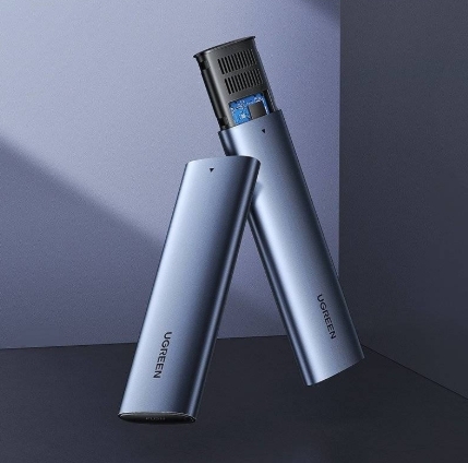 Ugreen USB-C 轉 M.2 M-Key10G 外殼轉換器- 50cm_CM400-10902
