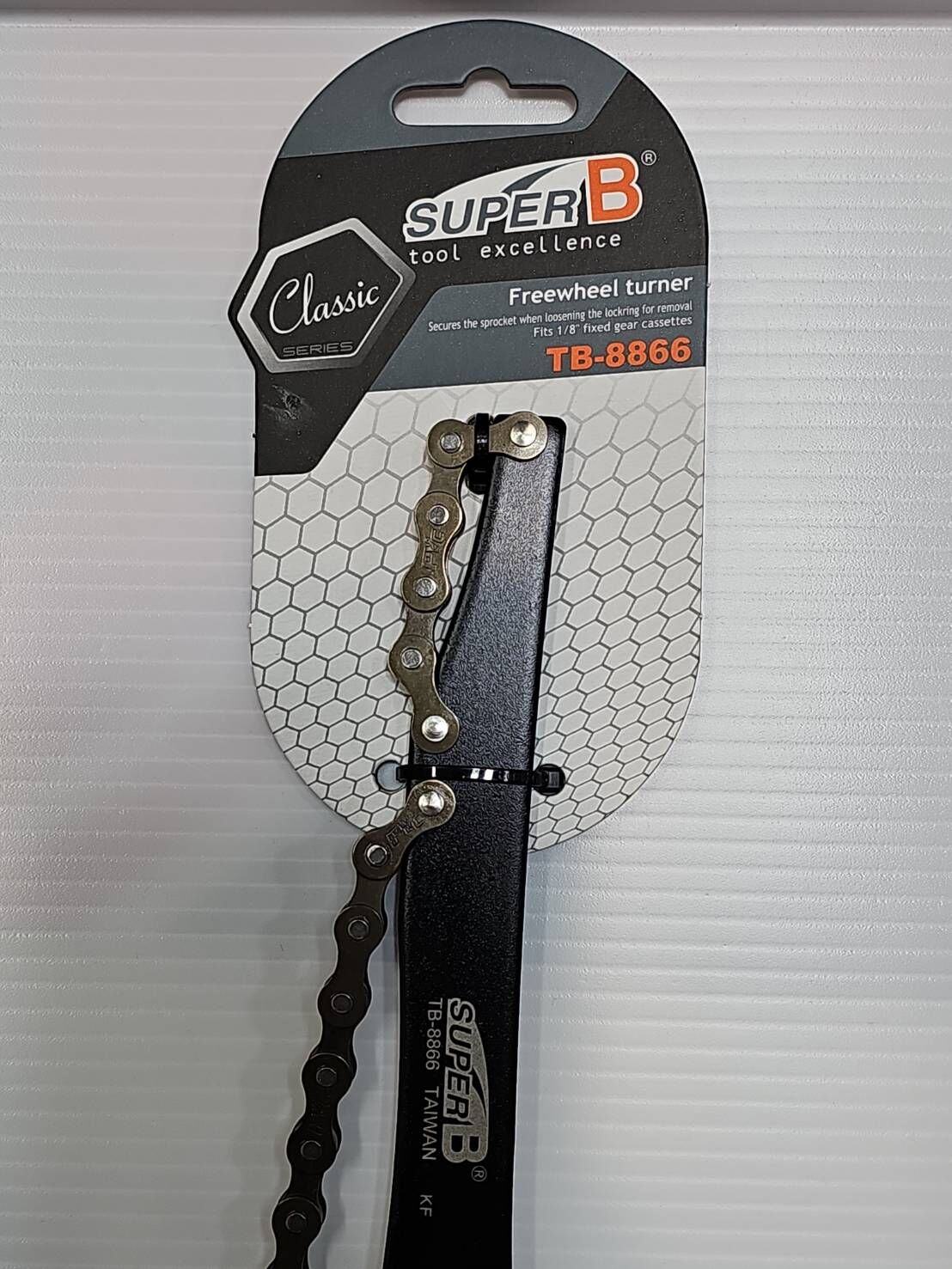 SUPERB TB-8866 拆卸飛輪固定扳手 任何型號飛輪都可以拆工具 SUPER B 拆裝飛輪工具