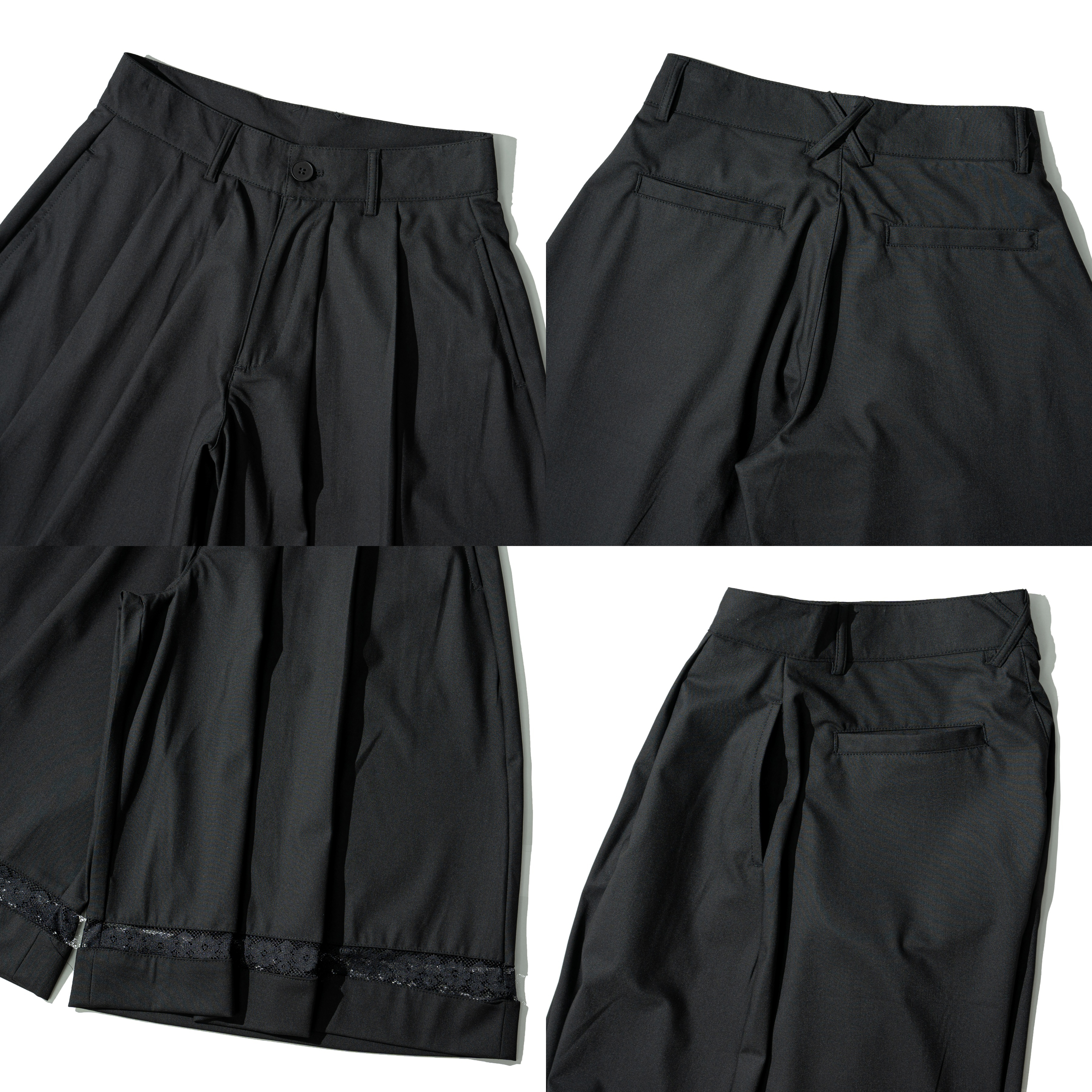 AGILITY MIAO Pleated Suit Jorts 百褶 西裝七分褲 [M-CL7]