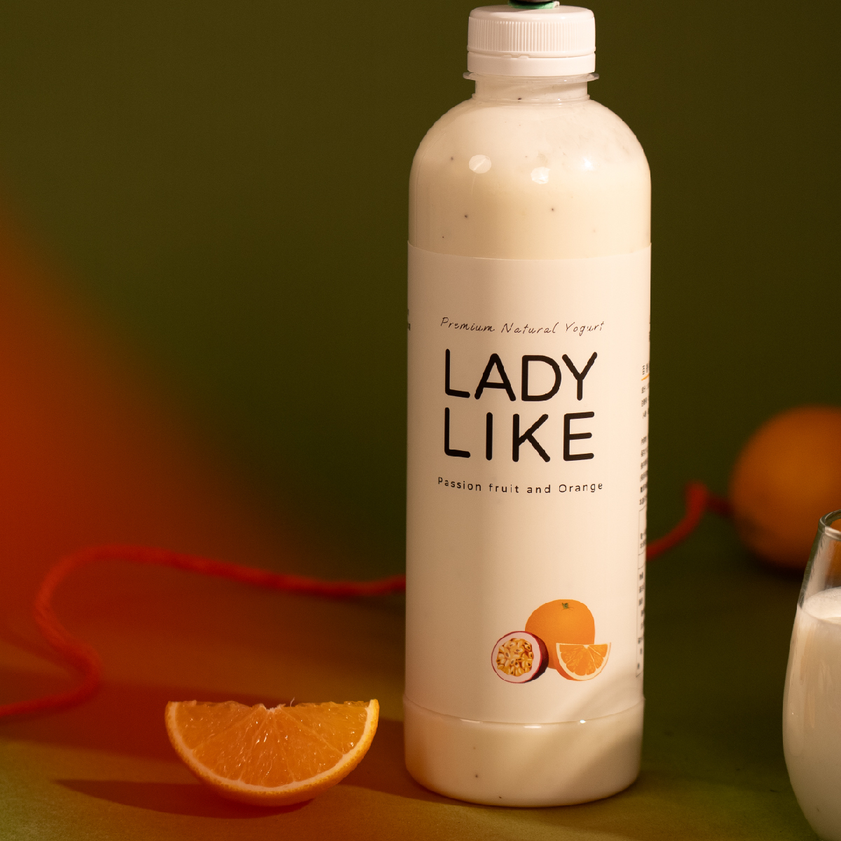 百香橙橙優酪乳 960g