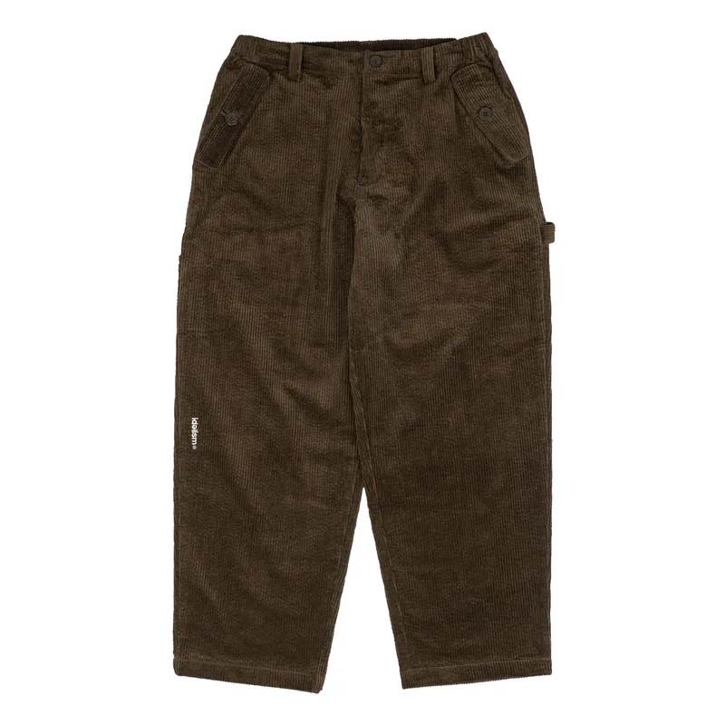 idealism Cord Carpenter Pants Brown 燈芯絨 長褲 咖啡色 ID25056-BN [台灣現貨]