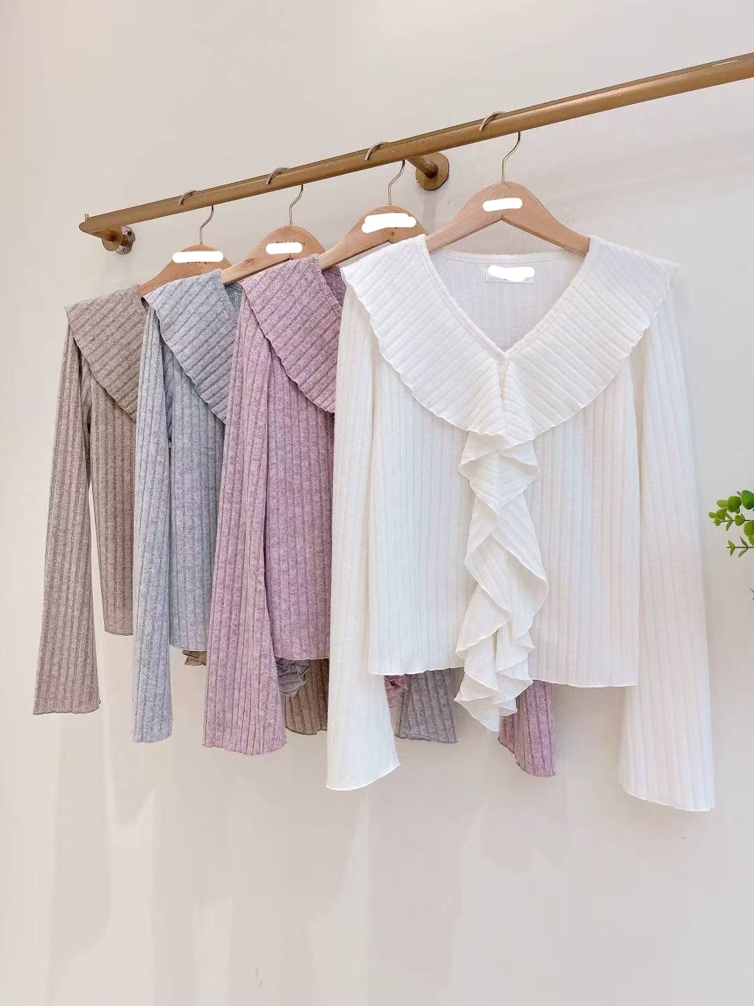 知性顯瘦有層次上衣(15054)