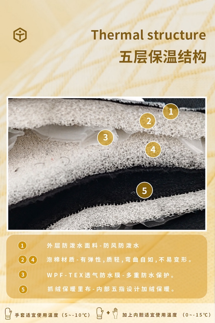 【TAOTECH】入門款滑雪手套_2526