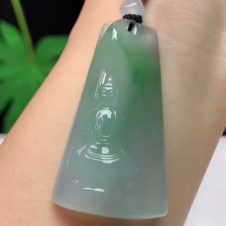 118354 翡翠冰飄花阿彌陀佛