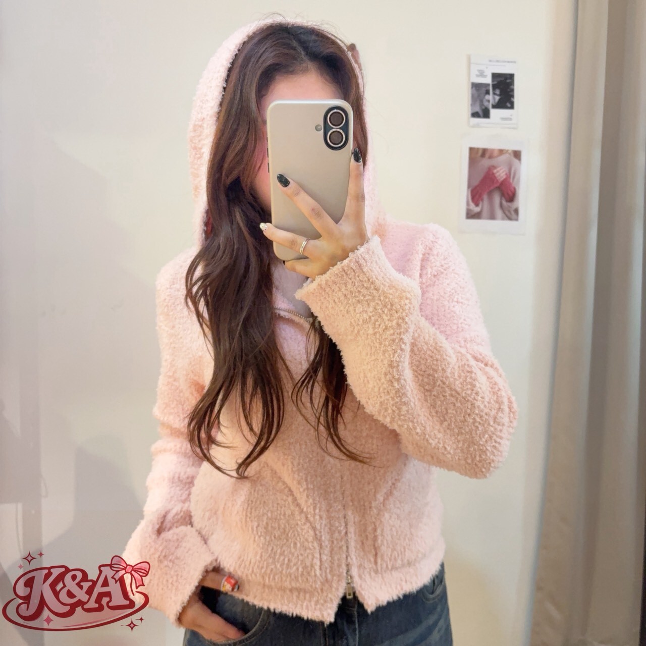 軟糯連帽毛衣外套