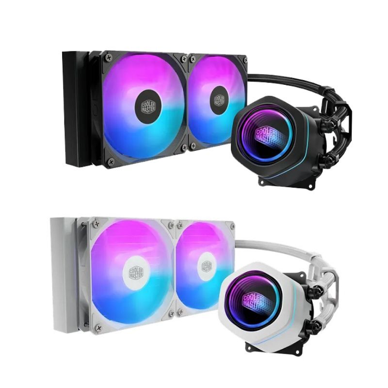 酷碼 ML 240 Core Nex Digital ARGB 水冷散熱器 黑色/白色