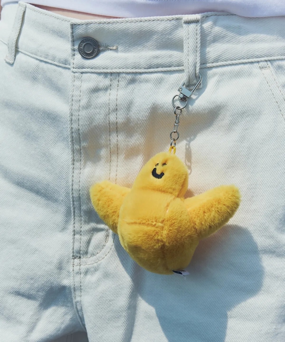 【OWN】Mark Gonzales 小飛人 小黃人 鑰匙圈 吊飾 黃色 粉色 綠色 藍色 格紋