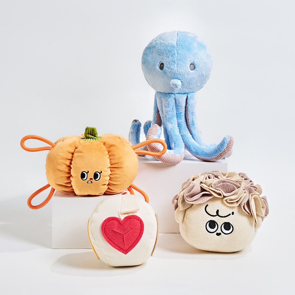 【加購】碰跳陪伴球外衣 南瓜（不含馬達機身）