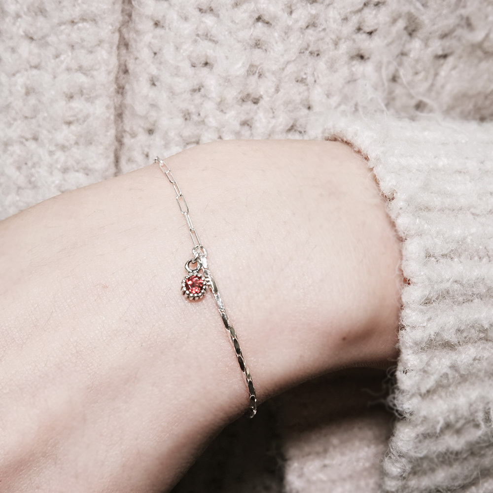 【快速出貨】【網路限定】仰望銀河 半半手鍊 天然石款 925純銀 女生手鍊