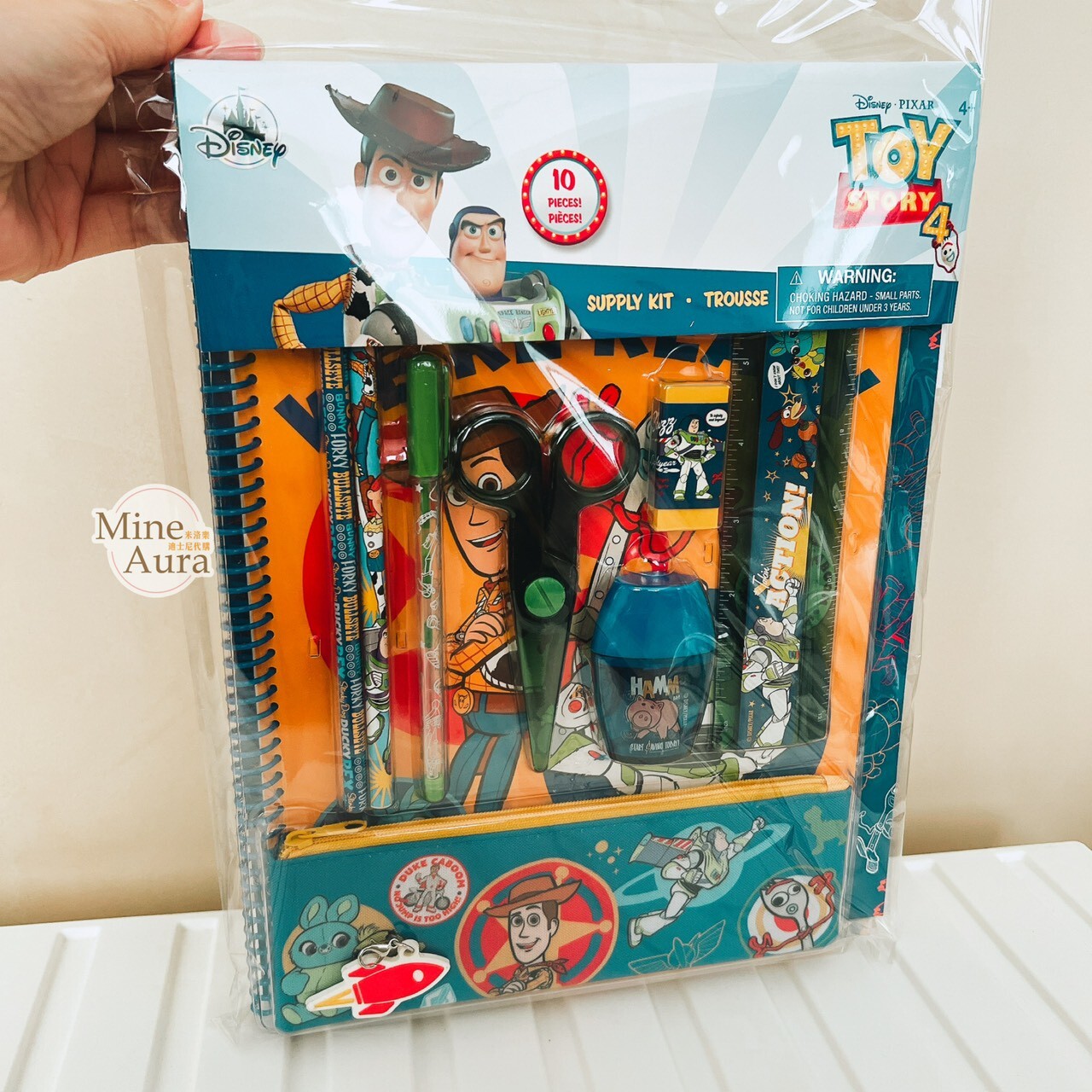 (全新NG品現貨) 玩具總動員 Toy Story 文具包 文具組 文具用品 -上海迪士尼商店