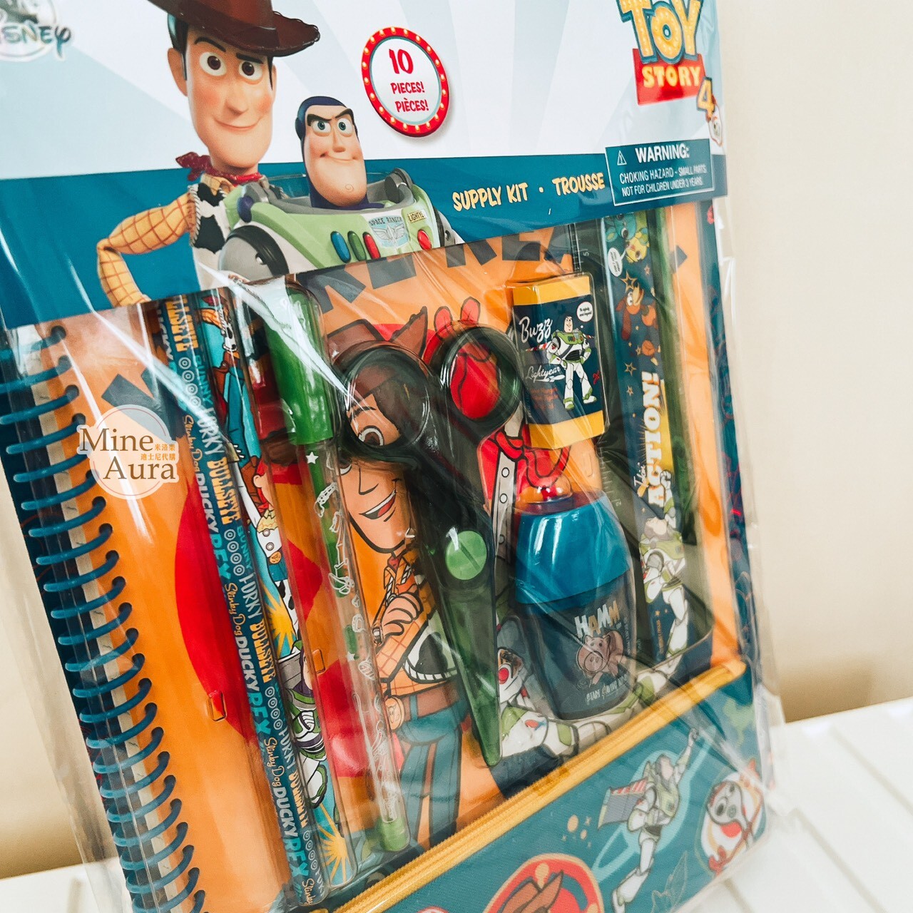 (全新NG品現貨) 玩具總動員 Toy Story 文具包 文具組 文具用品 -上海迪士尼商店