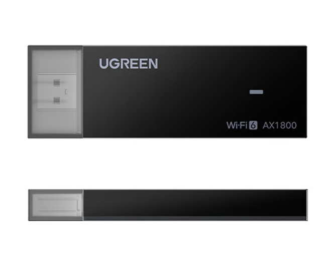 Ugreen AX1800 雙頻無線 Wi-Fi 6 接收器_CM499 - 65225