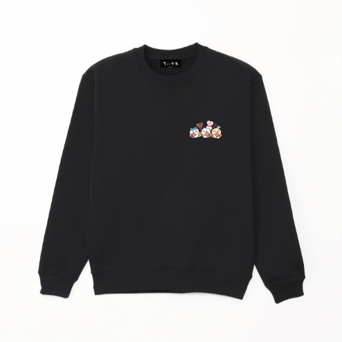 2026 Chiikawa Happy Valentine's Day Sweatshirt (蝴蝶結款,9色)