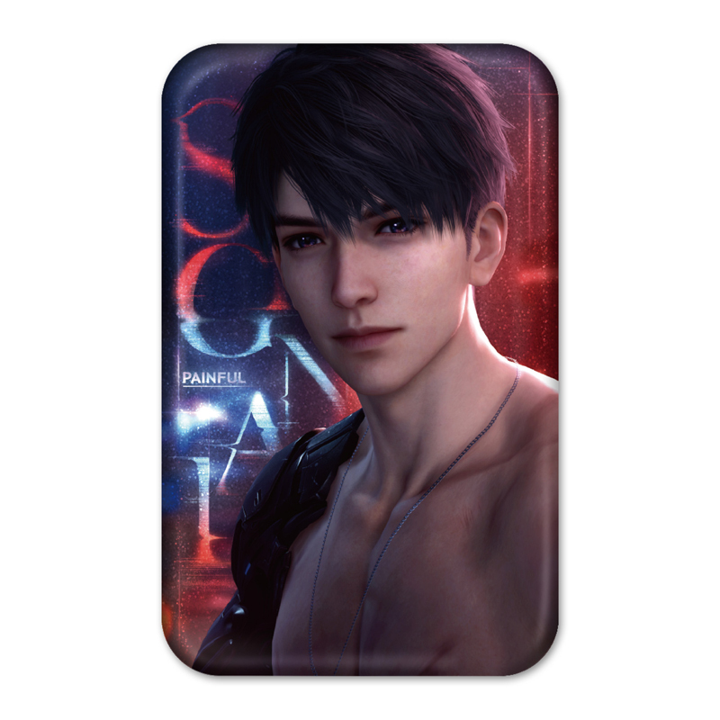 【漫節305】GA-9877《戀與深空》心途拾光系列馬口鐵徽章-夏以晝款