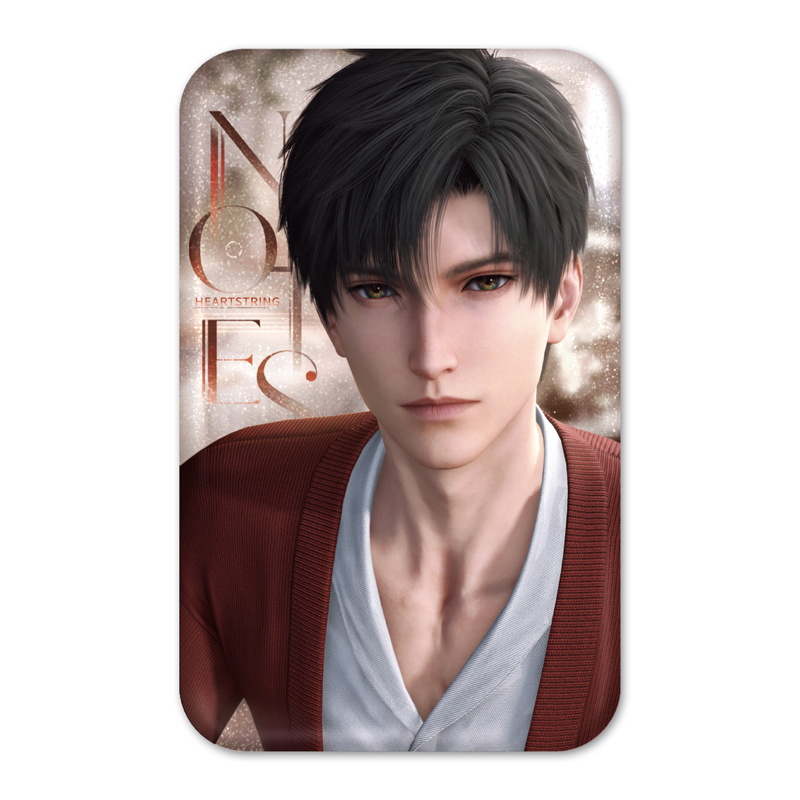 【漫節302】GA-9874《戀與深空》心途拾光系列馬口鐵徽章-黎深款