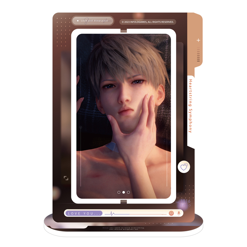 【漫節321】GA-9893《戀與深空》心語傾訴系列旋轉立牌-沈星回款