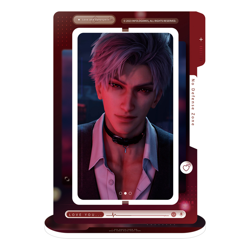 【漫節324】GA-9896《戀與深空》心語傾訴系列旋轉立牌-秦徹款