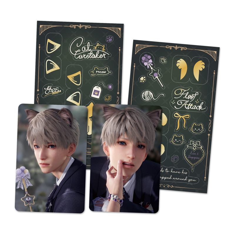 【漫節345】GA-9917《戀與深空》遵命飼養官系列小卡套組-沈星回款