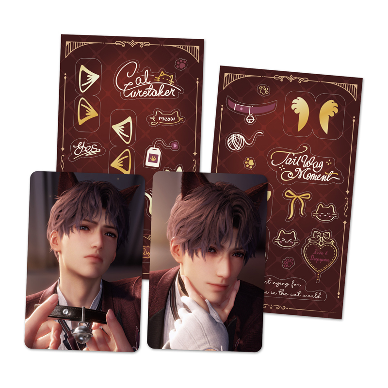 【漫節347】GA-9919《戀與深空》遵命飼養官系列小卡套組-祁煜款