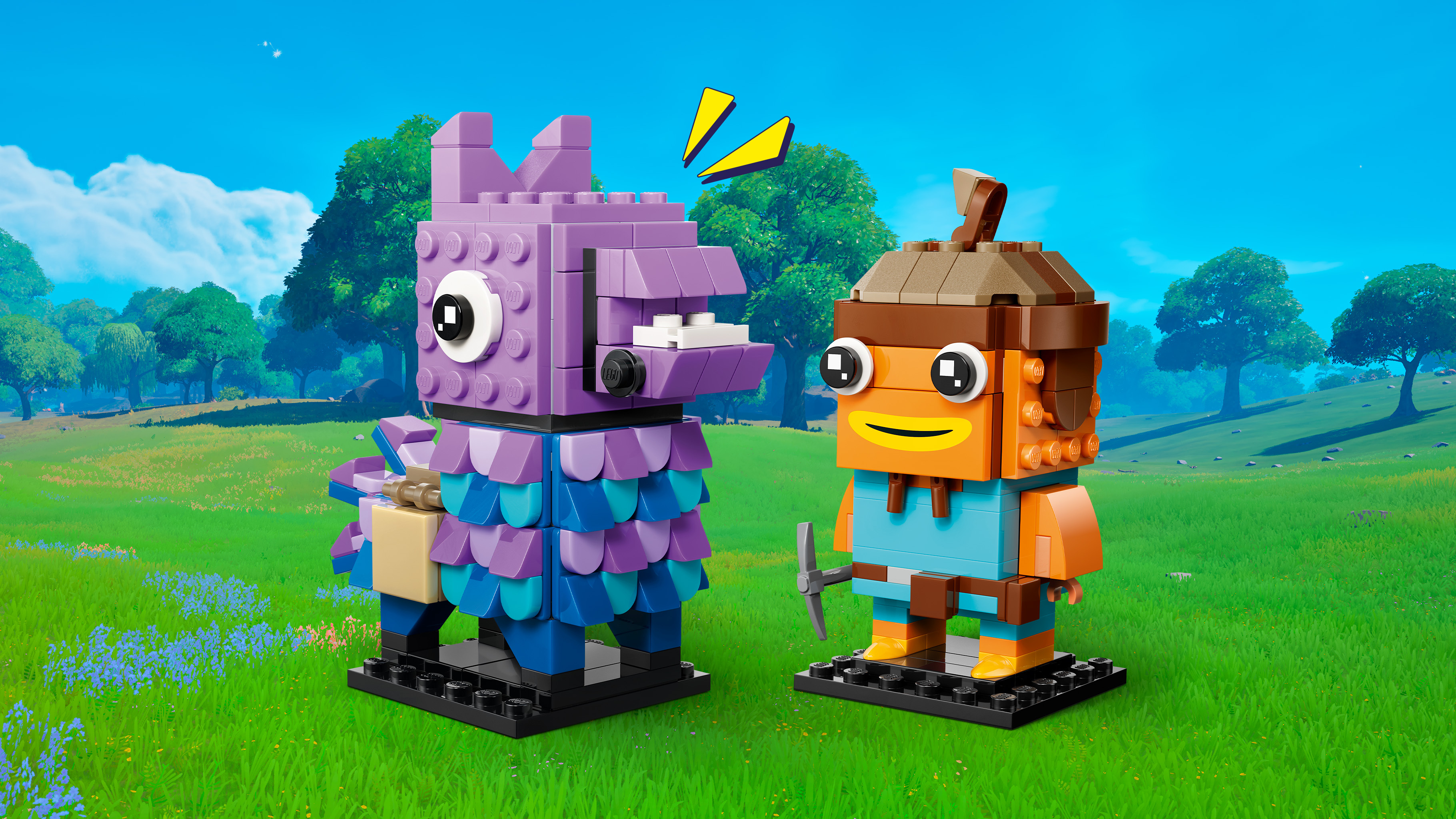 40881 補給駱馬和魚柳玩偶