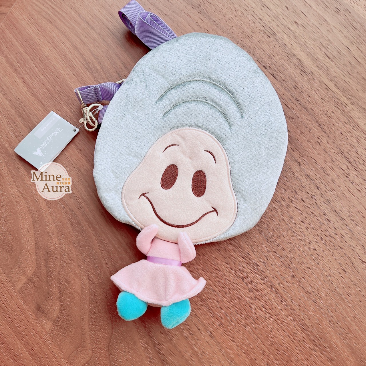 (特價現貨) 牡蠣寶寶系列 牡蠣寶寶 造型 斜背 小包 -香港迪士尼樂園