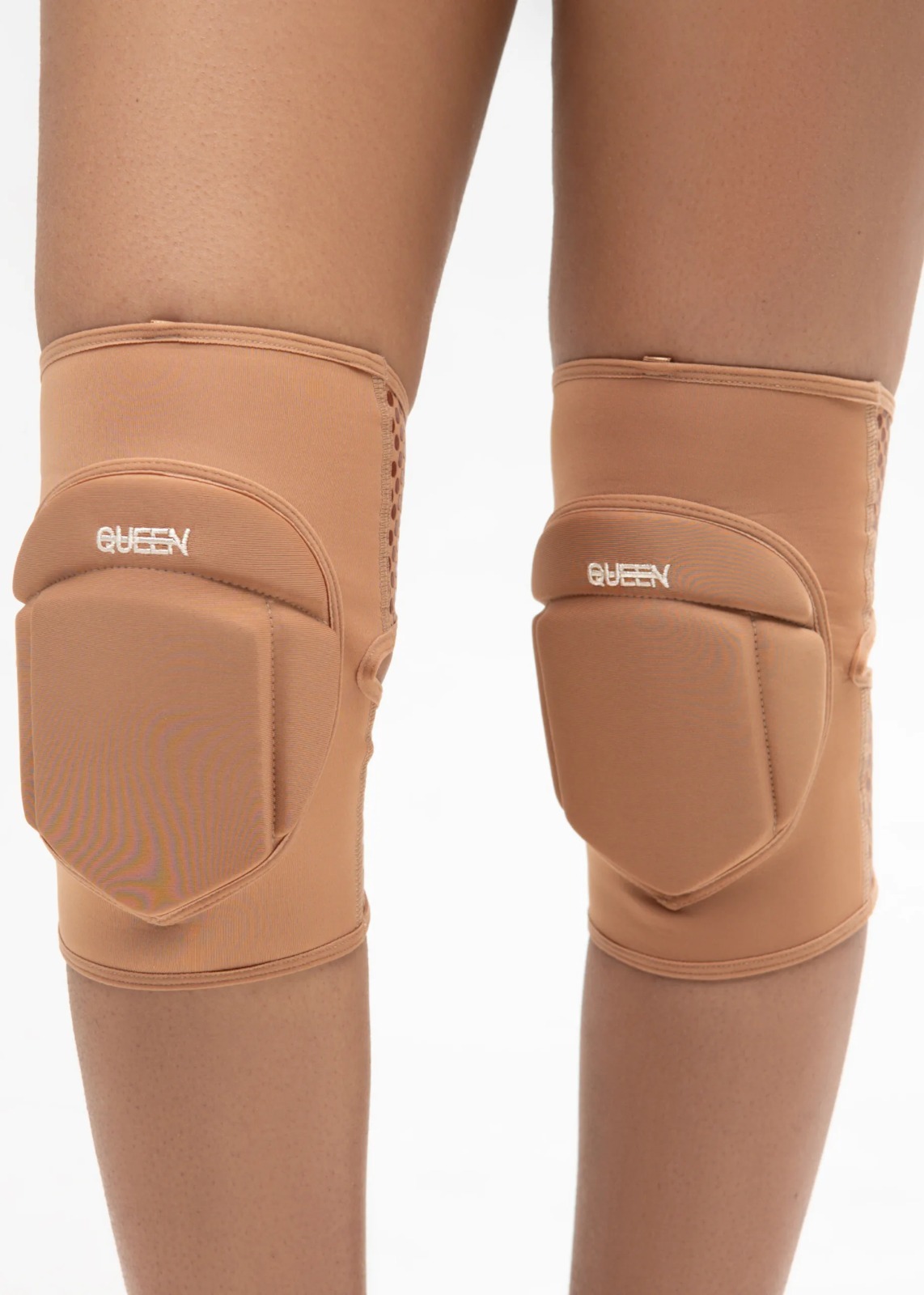 Grippy Knee Pads – PRO 4 – Caramel