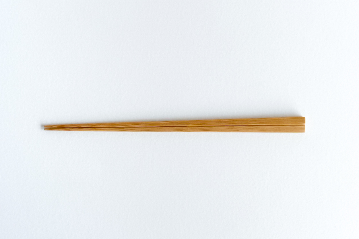 公長齋小菅-銀市松筷 / 黑