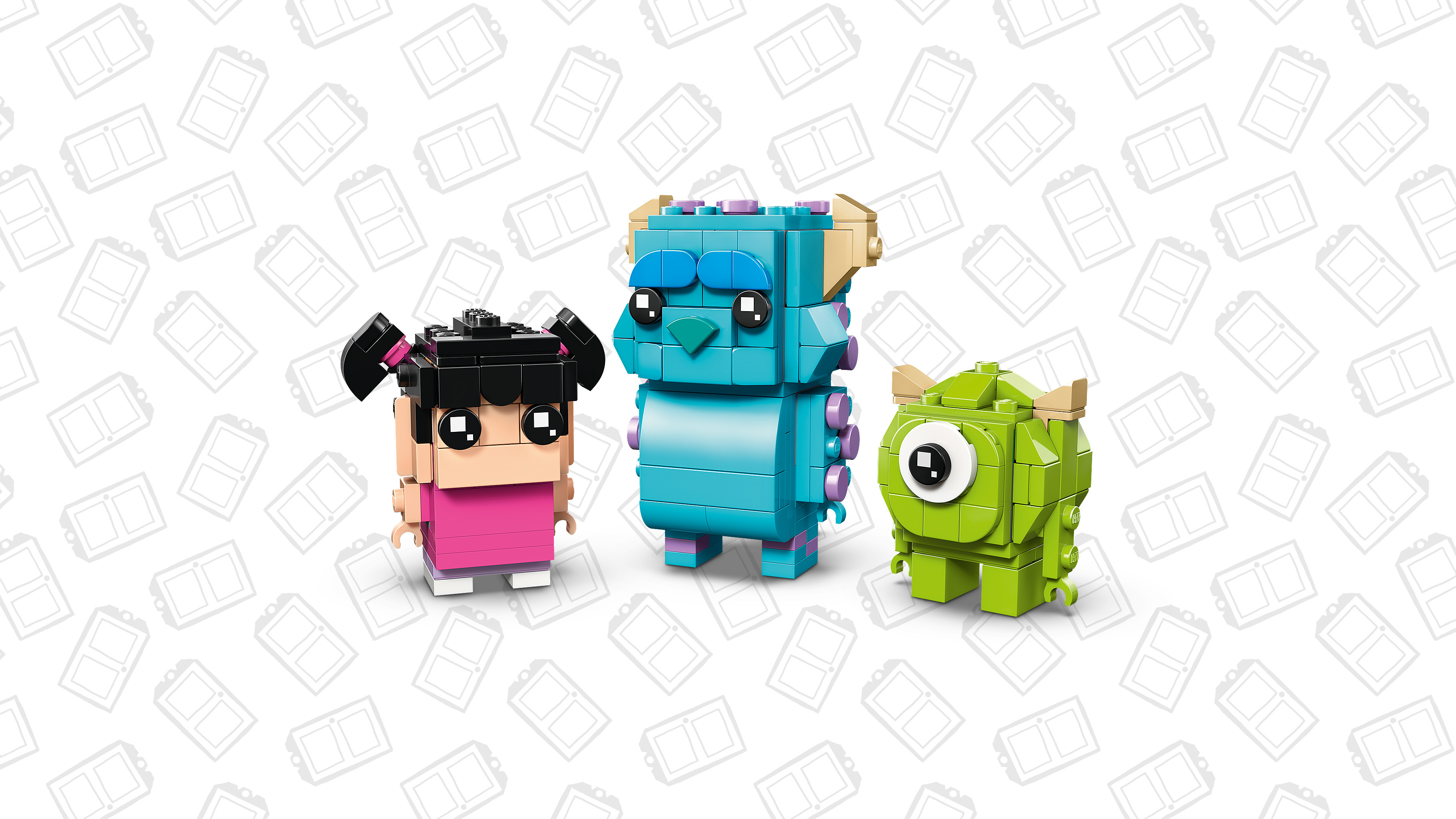 40861 毛怪、大眼仔和阿布玩偶