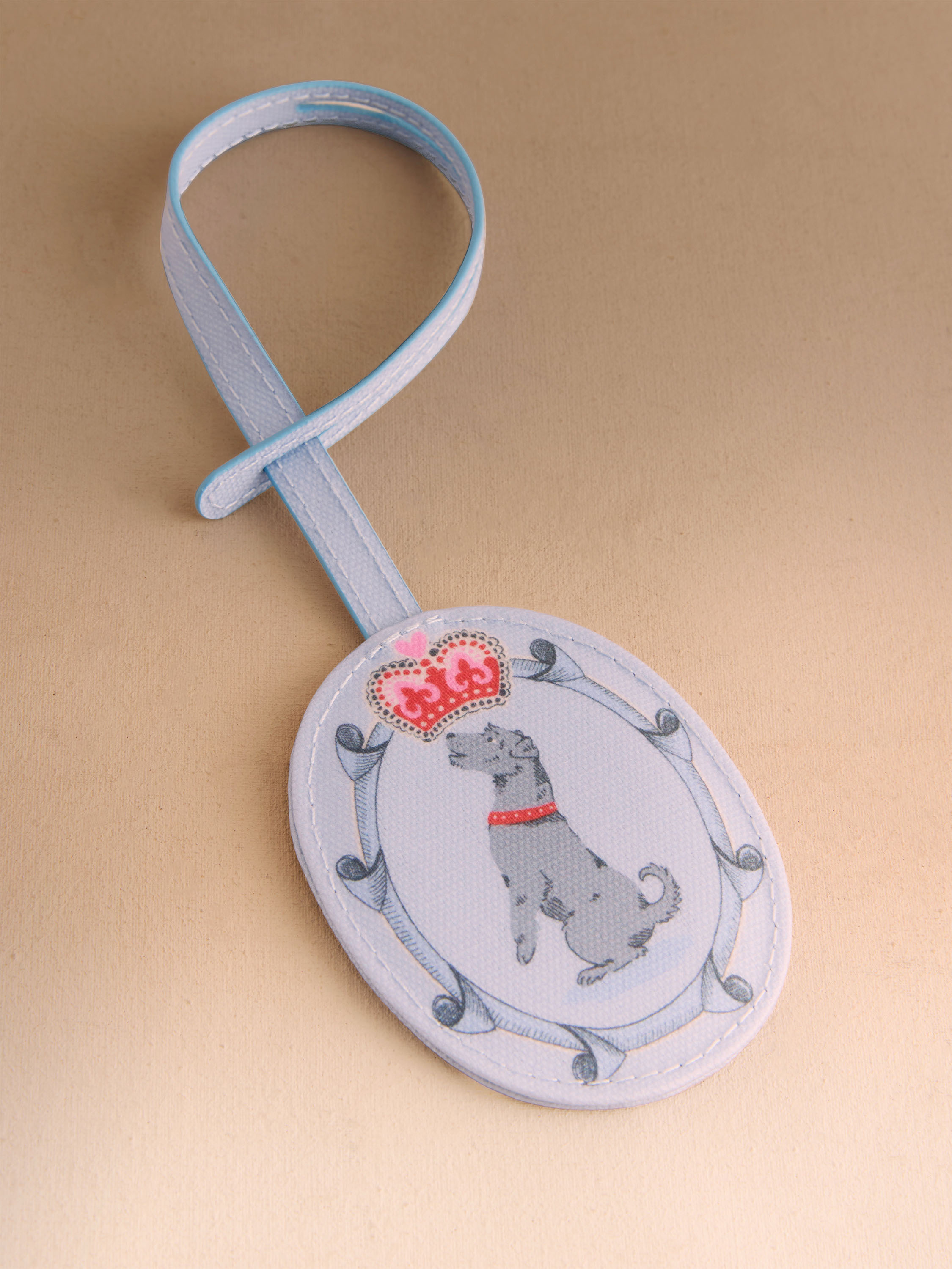 London Town 狗狗隨身鏡吊飾