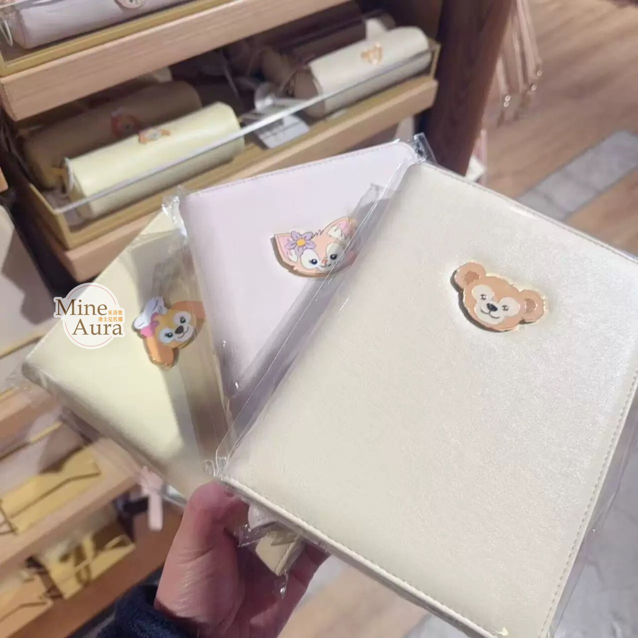 潮流色系列 達菲 Duffy 筆記本 記事本 -上海迪士尼樂園