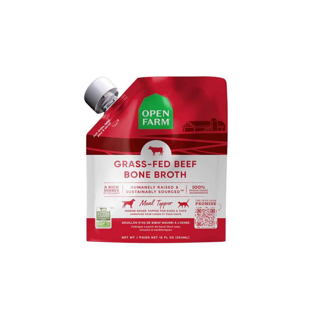 Open Farm 草飼牛肉鮮熬骨湯 12fl oz (Exp: Nov-2026)