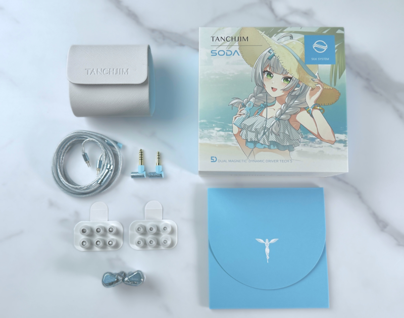 TANCHJIM SODA 七單元混合入耳式耳機 配件
