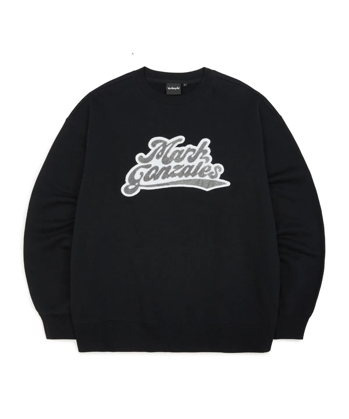 【OWN】Mark Gonzales 長袖 上衣 衛衣 刺繡 大Logo 秋冬 不分男女 黑色 深綠色