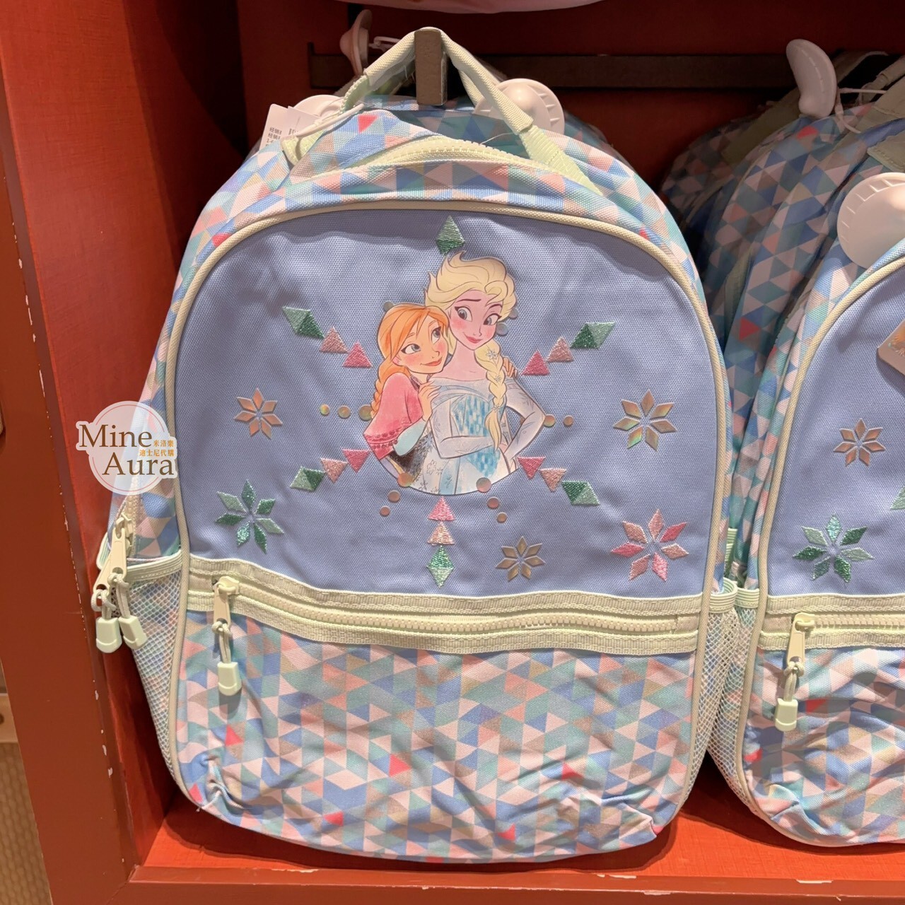 艾莎 Elsa 安娜Anna 圖案 兒童 書包 後背包 冰雪奇緣 Frozen -上海迪士尼樂園