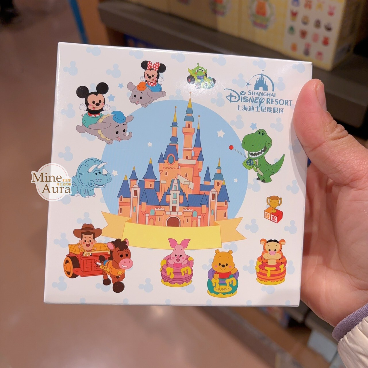 上海迪士尼 園區遊樂設施 造型 公仔 擺飾品 盲選盒 盲盒 -上海迪士尼樂園
