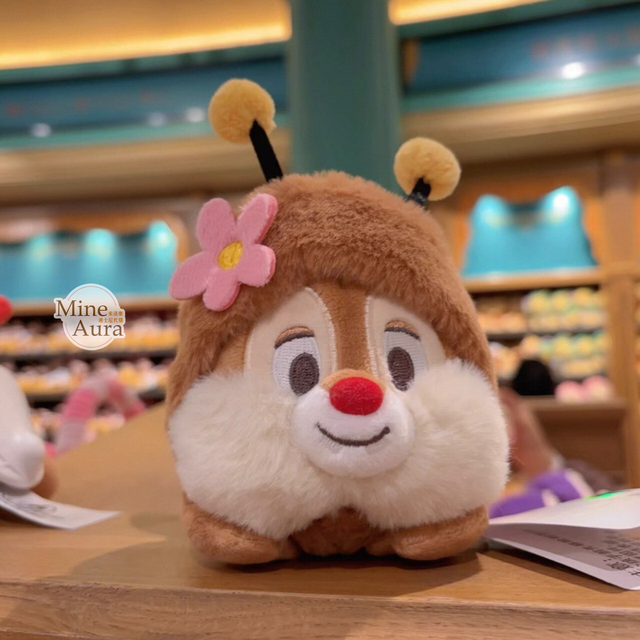 小蜜蜂 紅鼻 蒂蒂 Dale 翅膀可動設計 娃娃 玩偶 奇奇蒂蒂 Chip 'n Dale -上海迪士尼樂園