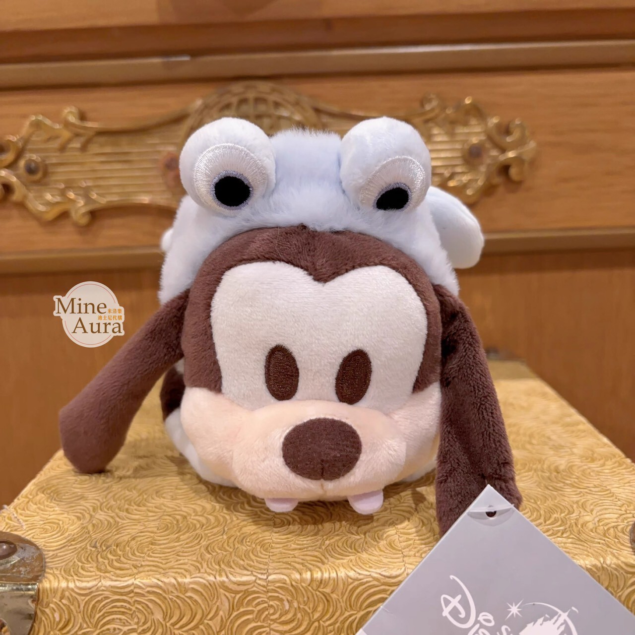 小蜜蜂 高飛狗 Goofy 翅膀可動設計 娃娃 玩偶 -上海迪士尼樂園