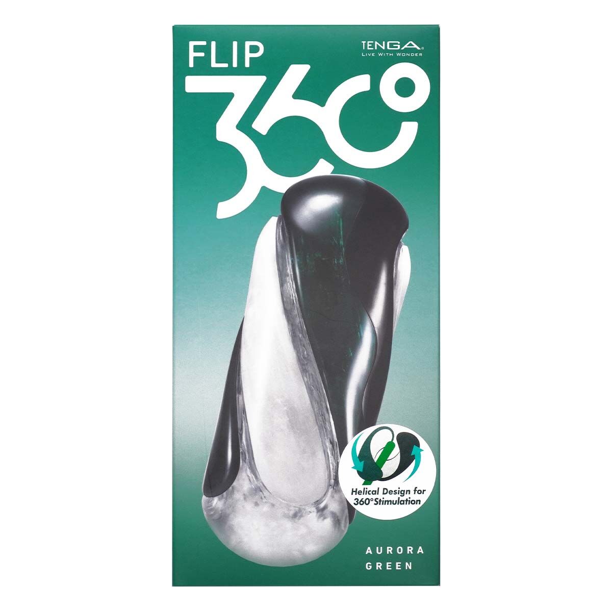 TENGA FLIP 360 極光綠