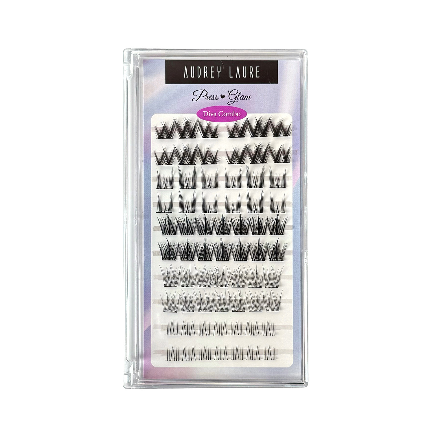 Audrey Laure eyelashes Diva combo