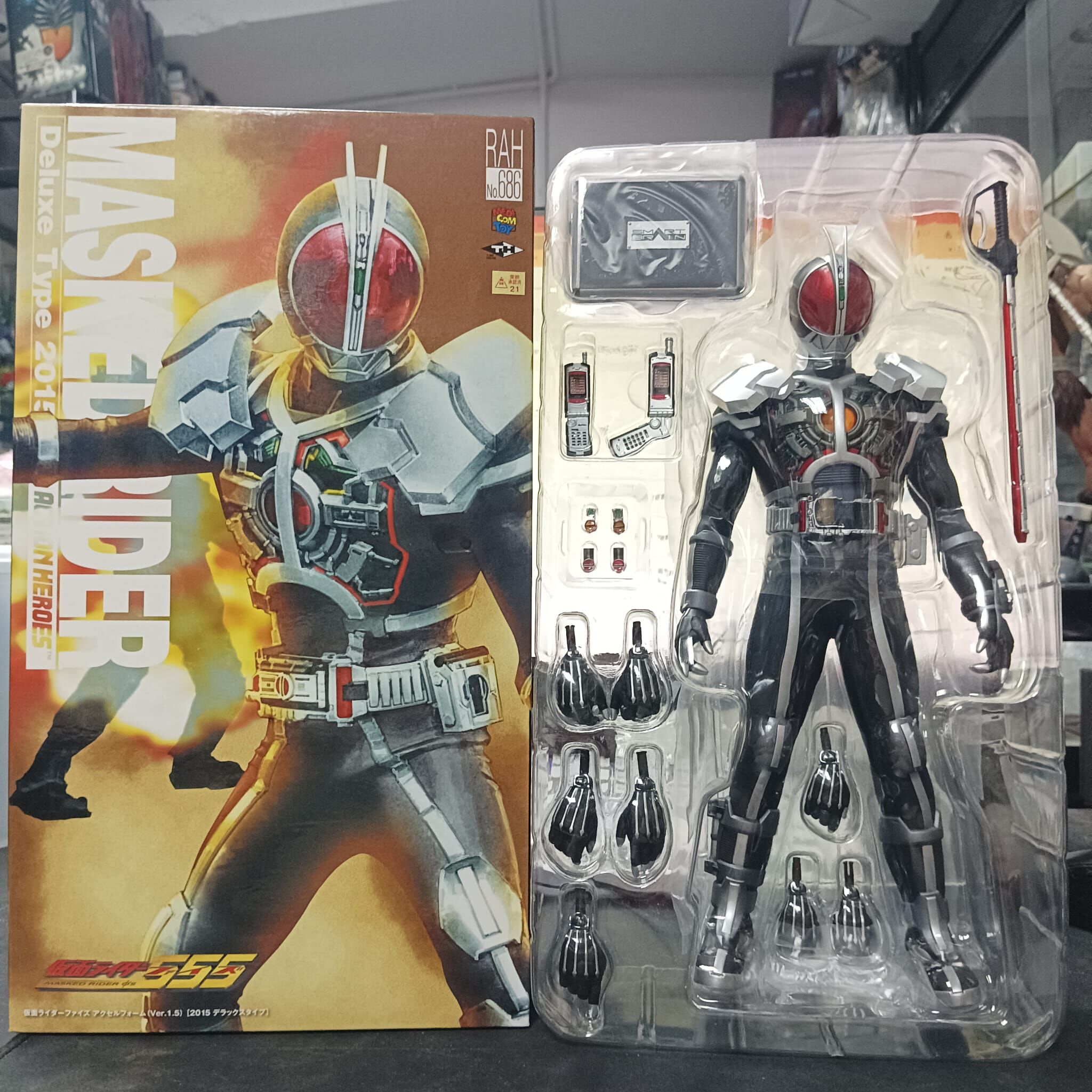 寄賣-幪面超人-RAH Faiz Accel ver 1.5