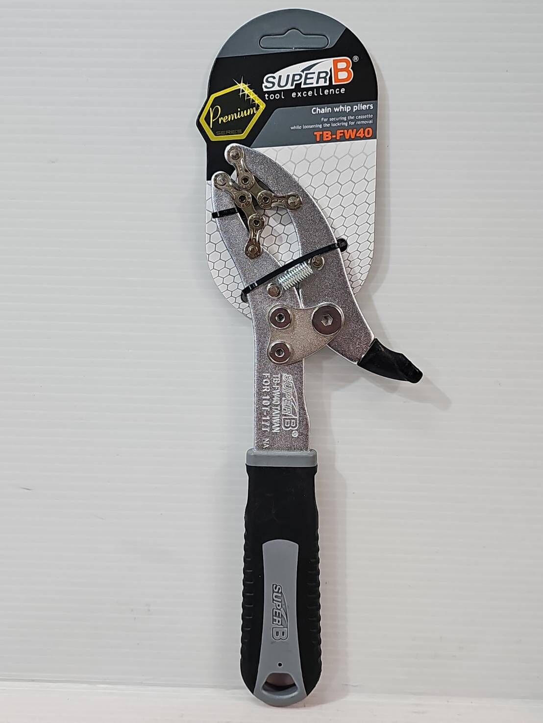 (2支入) SUPERB TB-FW40 +TB-1445 拆卸飛輪扳手 拆裝 SRAM AXS 12速用 萬用飛輪固定扳手 SUPER B Chain whip pliers 拆裝飛輪工具