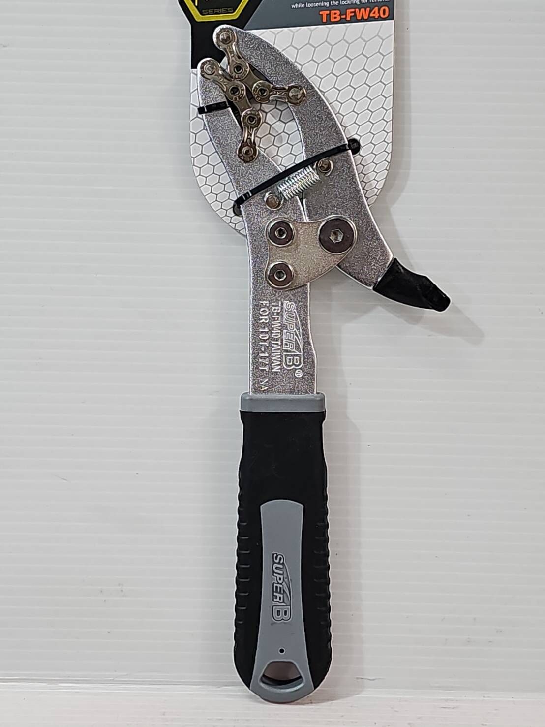SUPERB TB-FW40 Chain whip pliers 拆裝 SRAM AXS 12速用 萬用飛輪固定扳手 SUPER B 拆裝飛輪工具