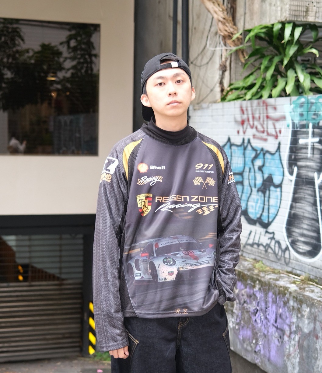 REGEN ZONE「SPUR」超跑競速賽車數位騎行長袖
