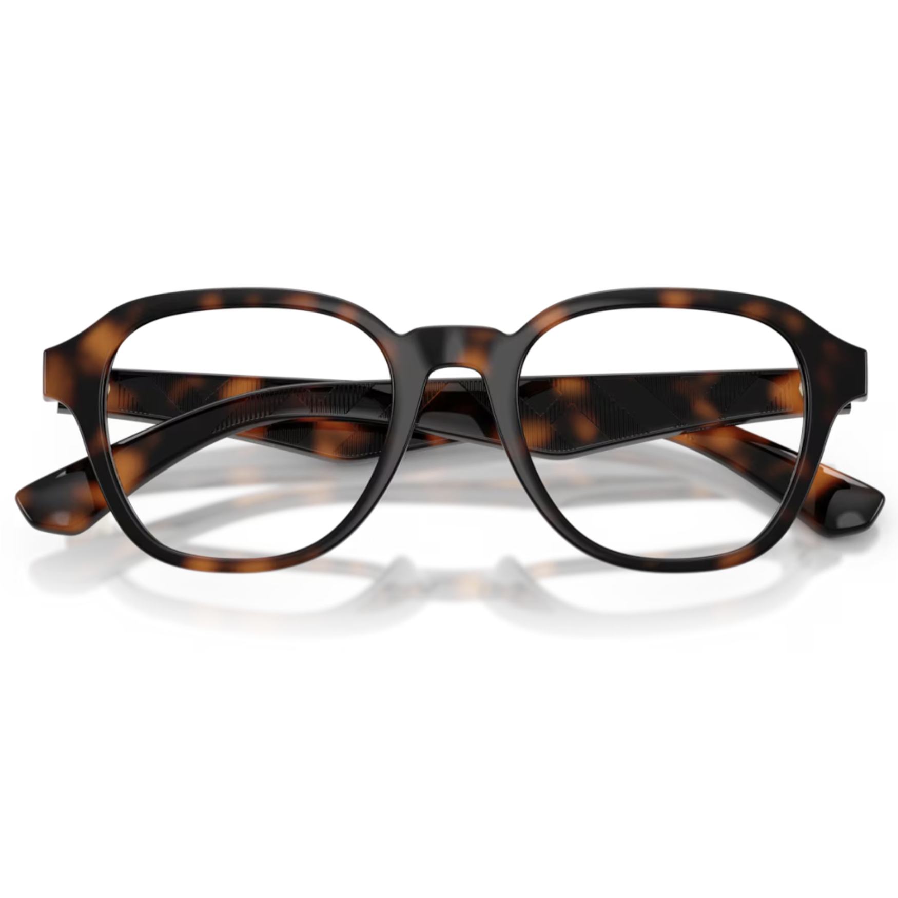 【BURBERRY】B2444U 3002-51mm 方框光學眼鏡♣(琥珀)