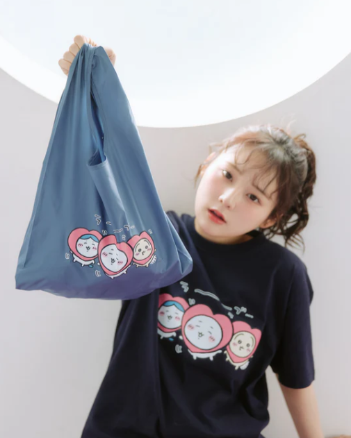 2026 Chiikawa Love Eco Bag L Size (心心款,4色)