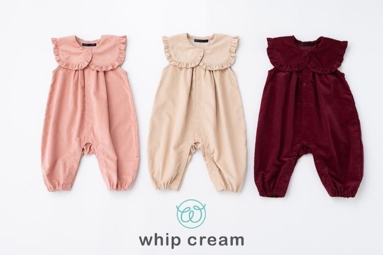 【日本whip cream】燈芯絨連身衣