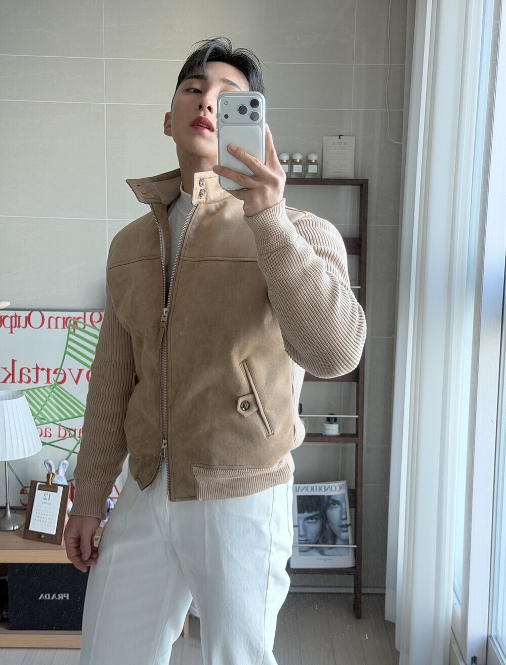 Tom Hardy 鴨絨羊毛針織夾克