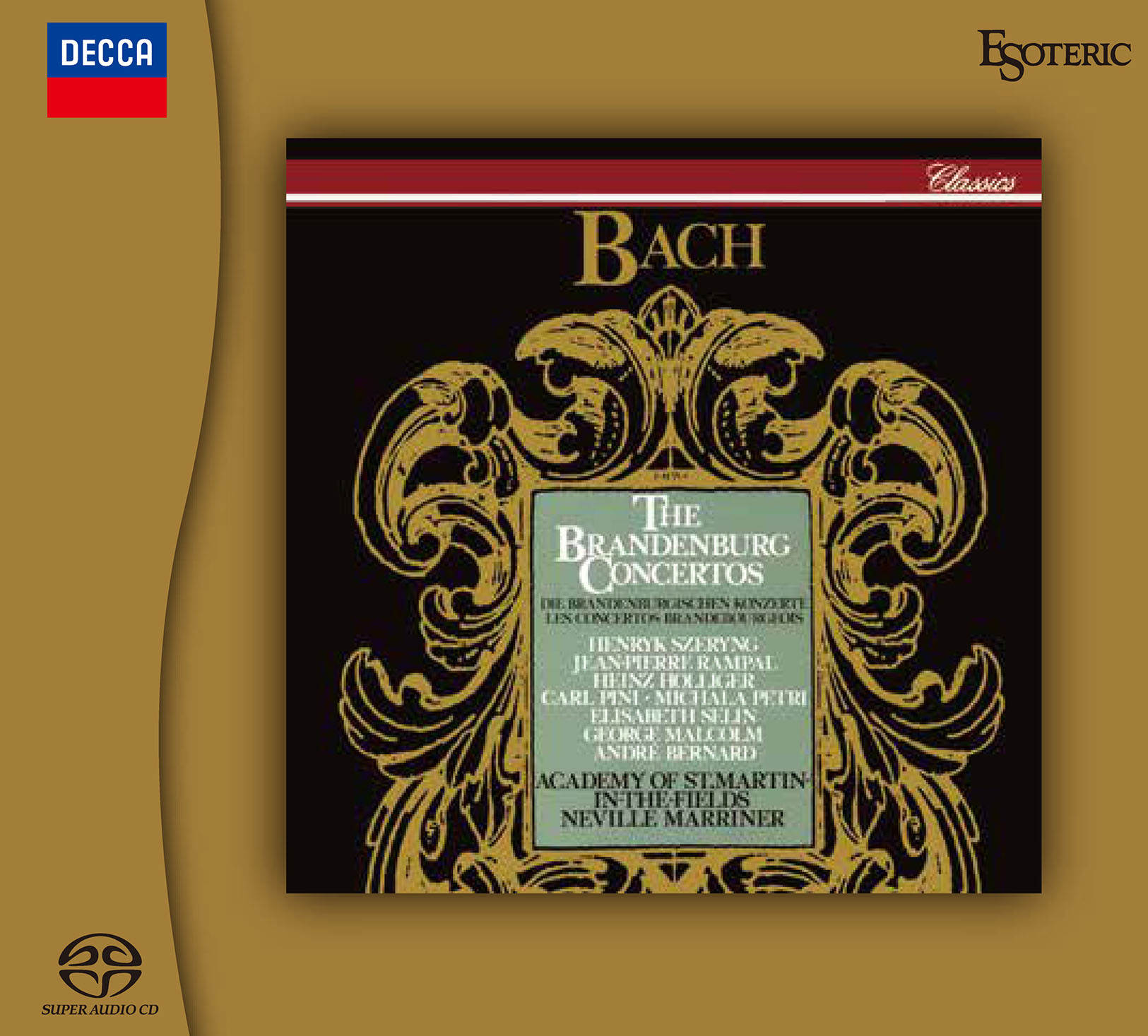 Esoteric SACD ESSD-90319/20 巴哈：布蘭登堡協奏曲