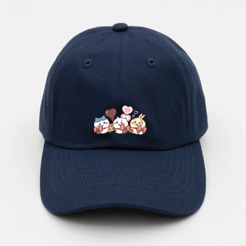 2026 Chiikawa Happy Valentine's Day Low Cap (蝴蝶結款,6色)